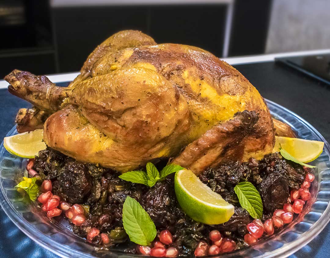 آموزش مرغ شکم پر