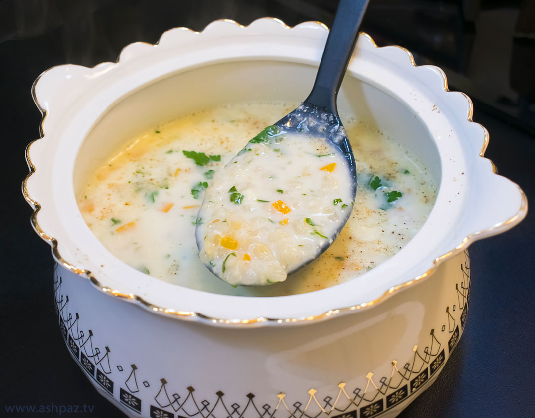 آموزش سوپ جو