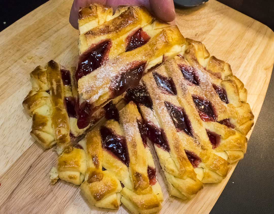 آموزش پای توت‌فرنگی