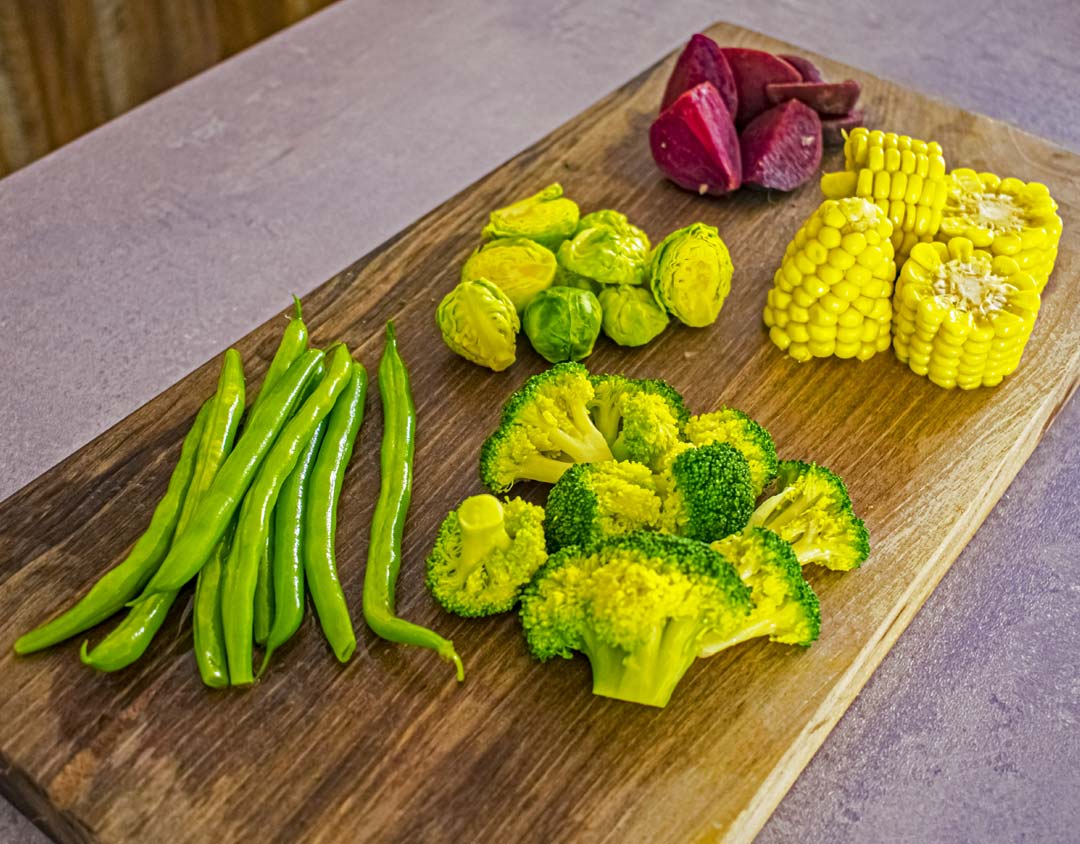 تهیه بخارپز کردن و بلانچ کردن سبزی