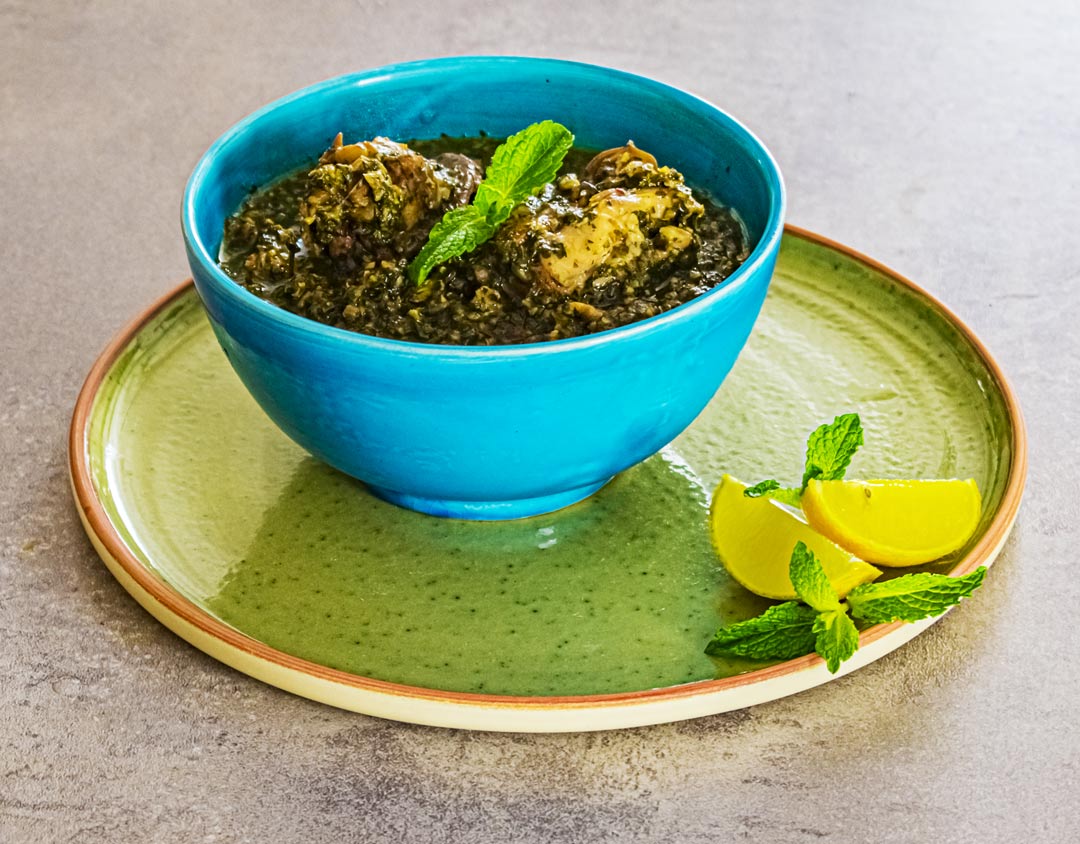 خورشت مرغ و نعنا